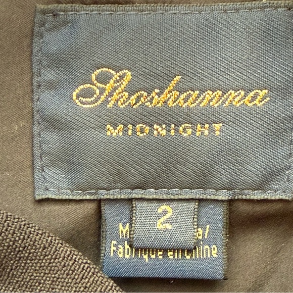 Shoshanna Midnight Genesis Beaded Sleeveless Maxi Dress Size 2 Black - Picture 8 of 10